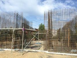 Pierwsze prace budowlane - odbudowa